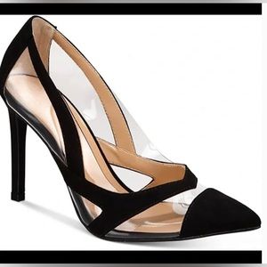 Thalia Sodi NWOT Translucent Nessy Pointed Toe Stiletto Slip on Pumps | Size 8